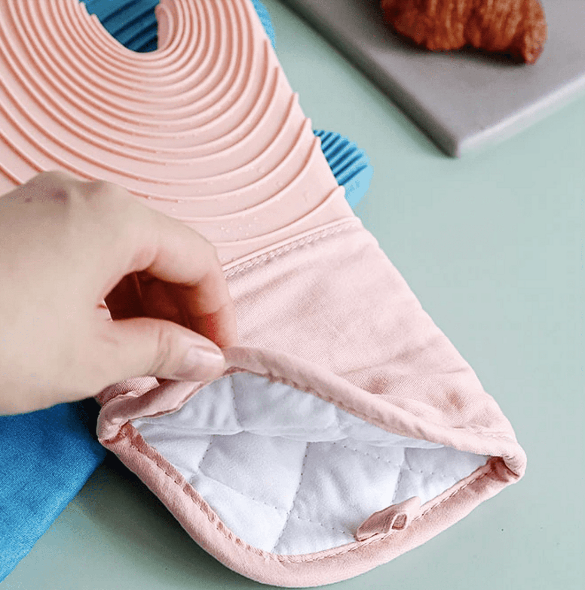 Silicone Heat Proof Gloves | Food Grade Silicone | 2 Pcs