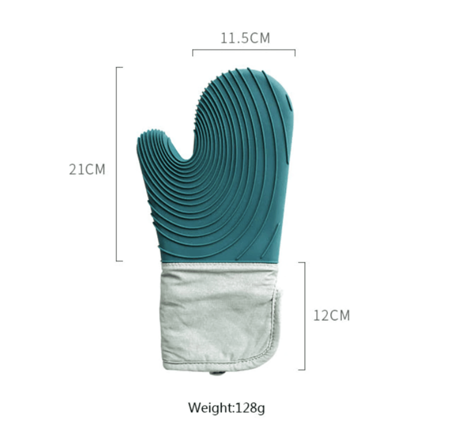 Silicone Heat Proof Gloves | Food Grade Silicone | 2 Pcs