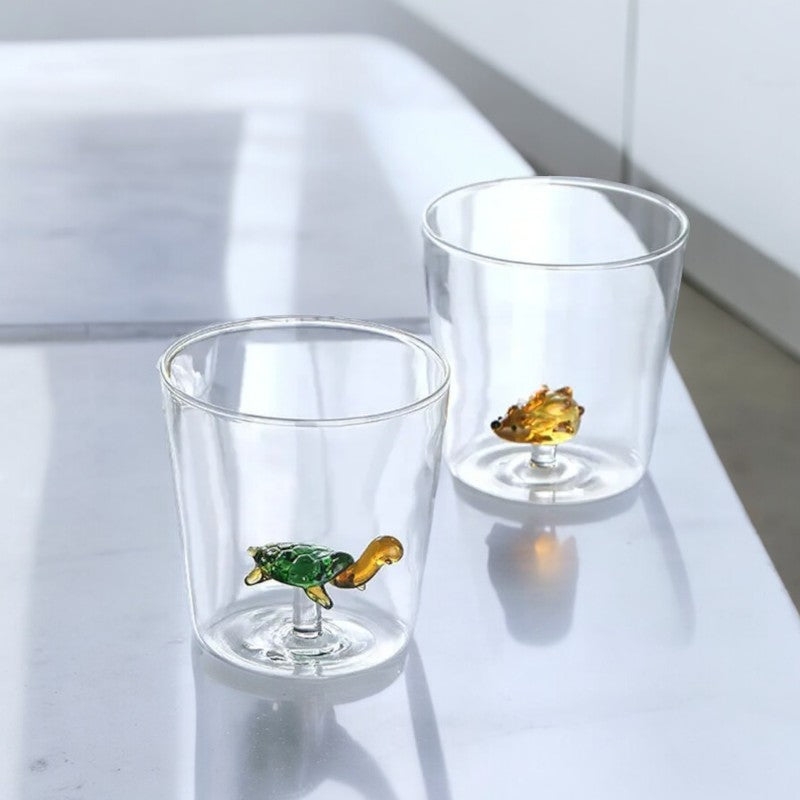 3D Animal Glass Cup | Borosilicate | 300ml
