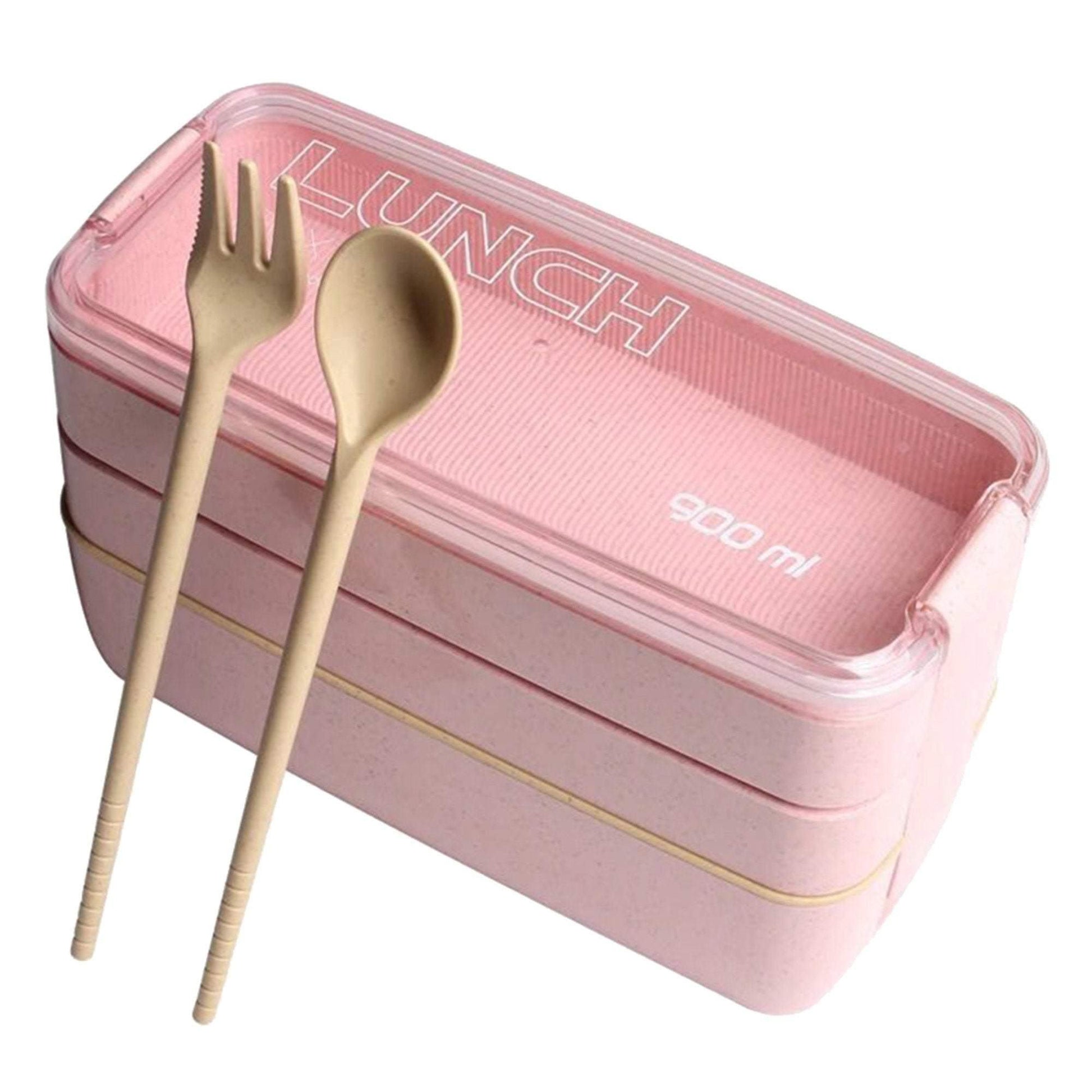 Bento Box | Wheat Straw | 3 Layer