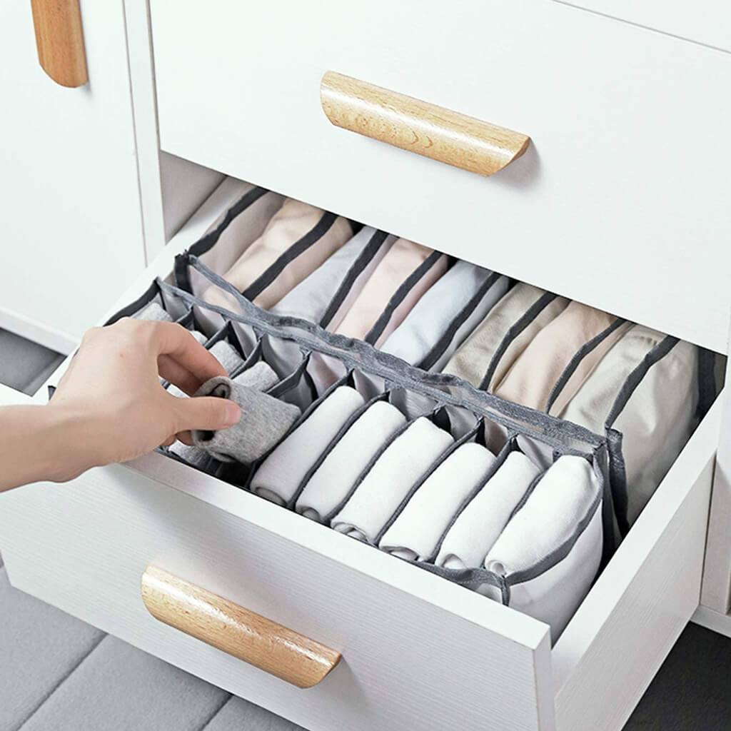 Drawer Organizers | Transparent Nylon | Set of 3