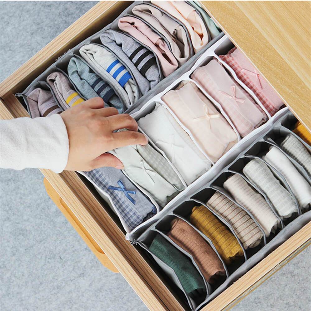 Drawer Organizers | Transparent Nylon | Set of 3