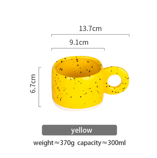 Ceramic Mug | Ring Handle | 300ml