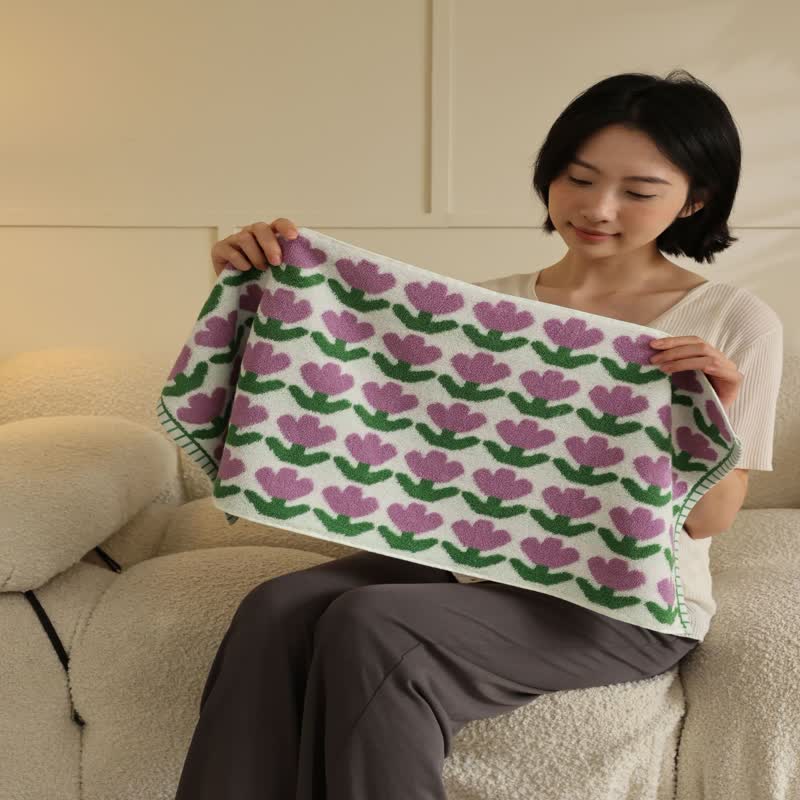 Tulip Bath Towel | Combed Cotton | 3 Sizes Available