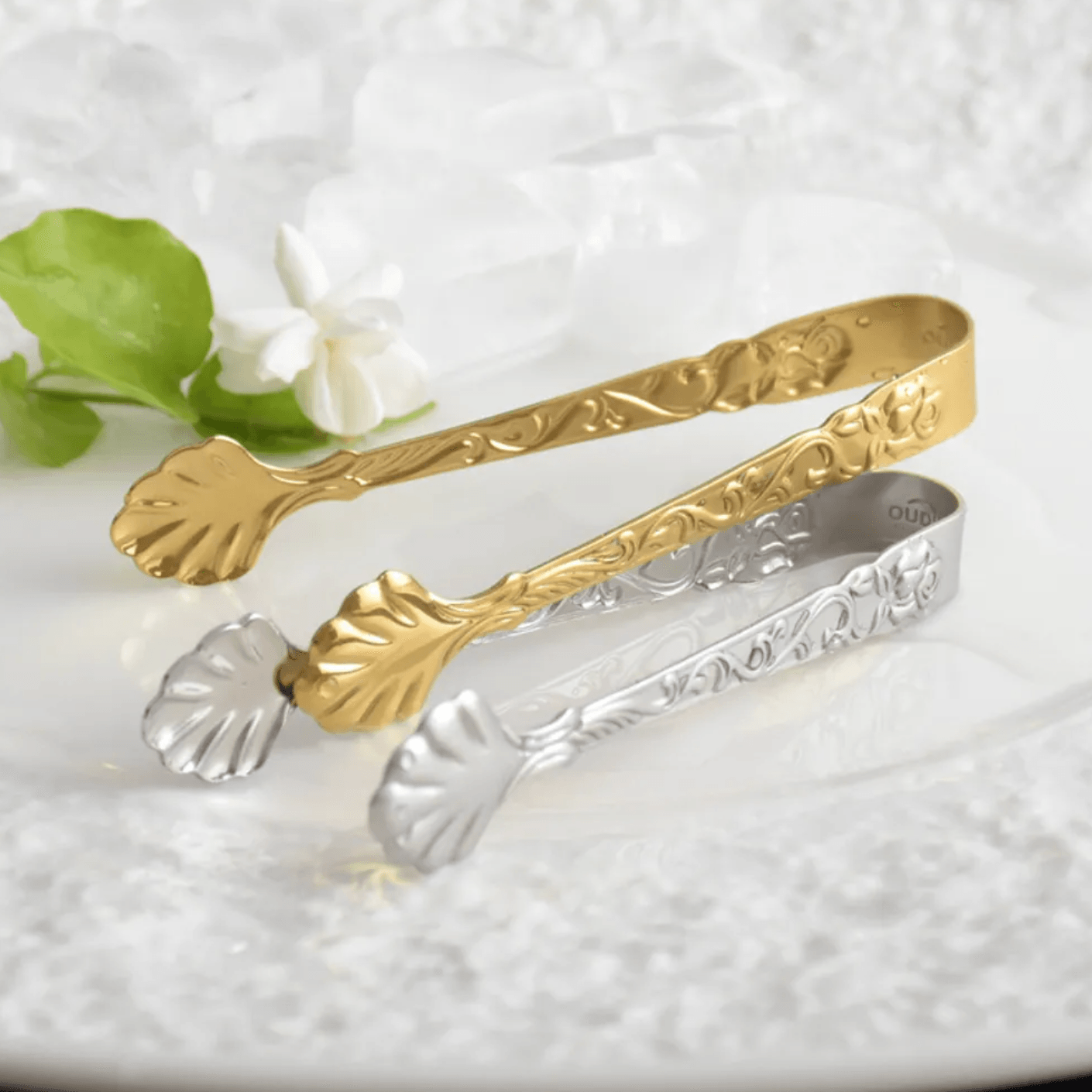 Ice/Food Tongs | Stainless Steel | Multipurpose