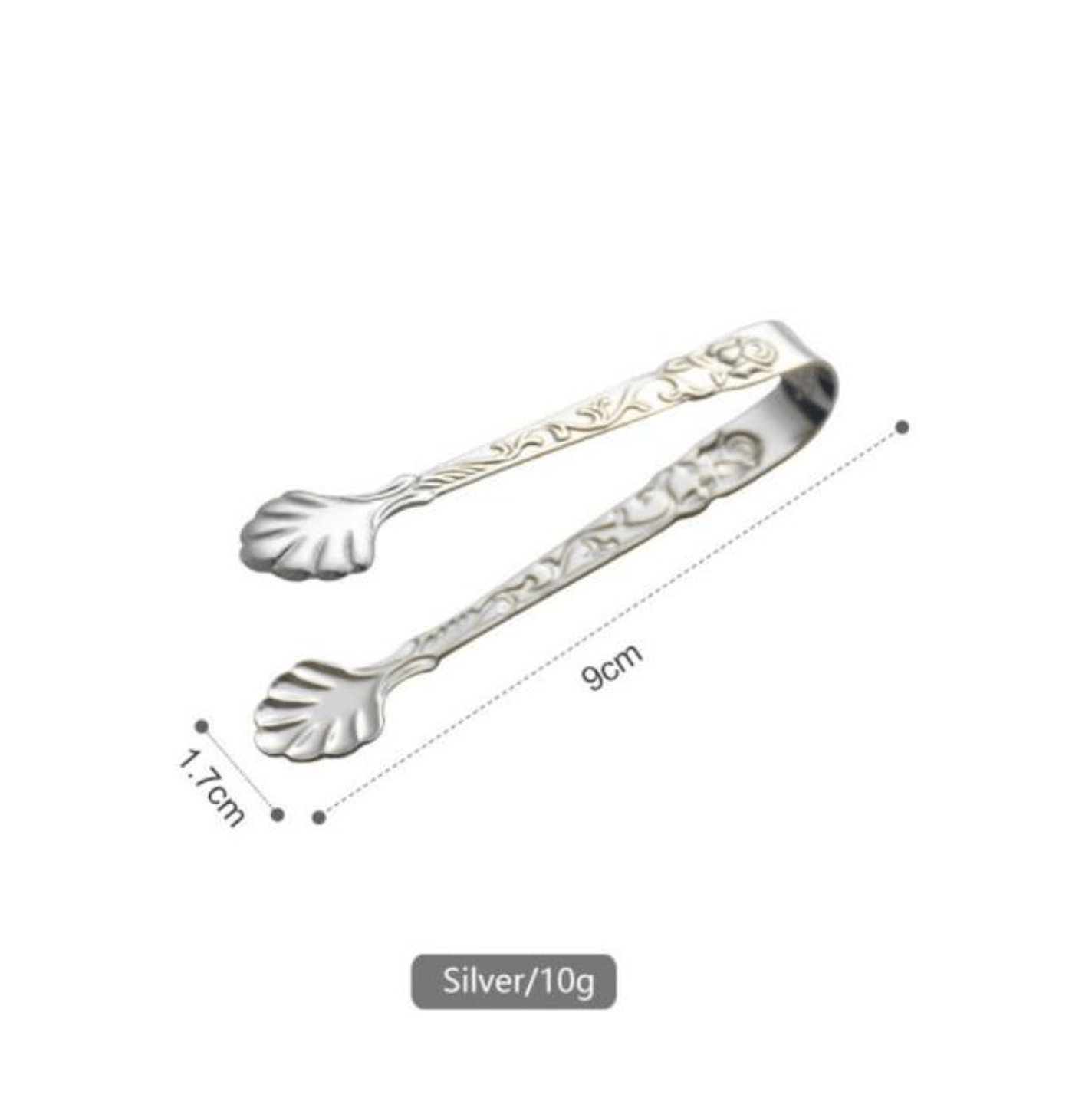 Ice/Food Tongs | Stainless Steel | Multipurpose