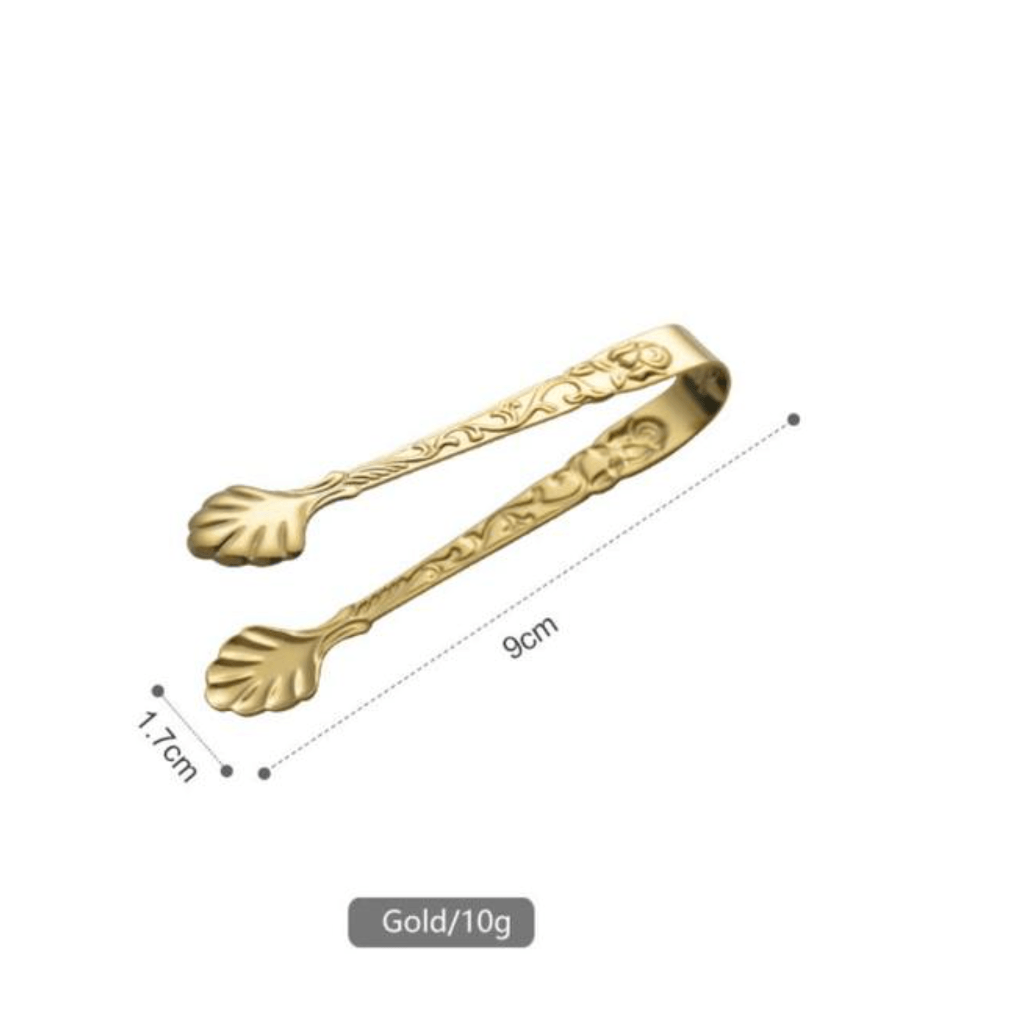 Ice/Food Tongs | Stainless Steel | Multipurpose