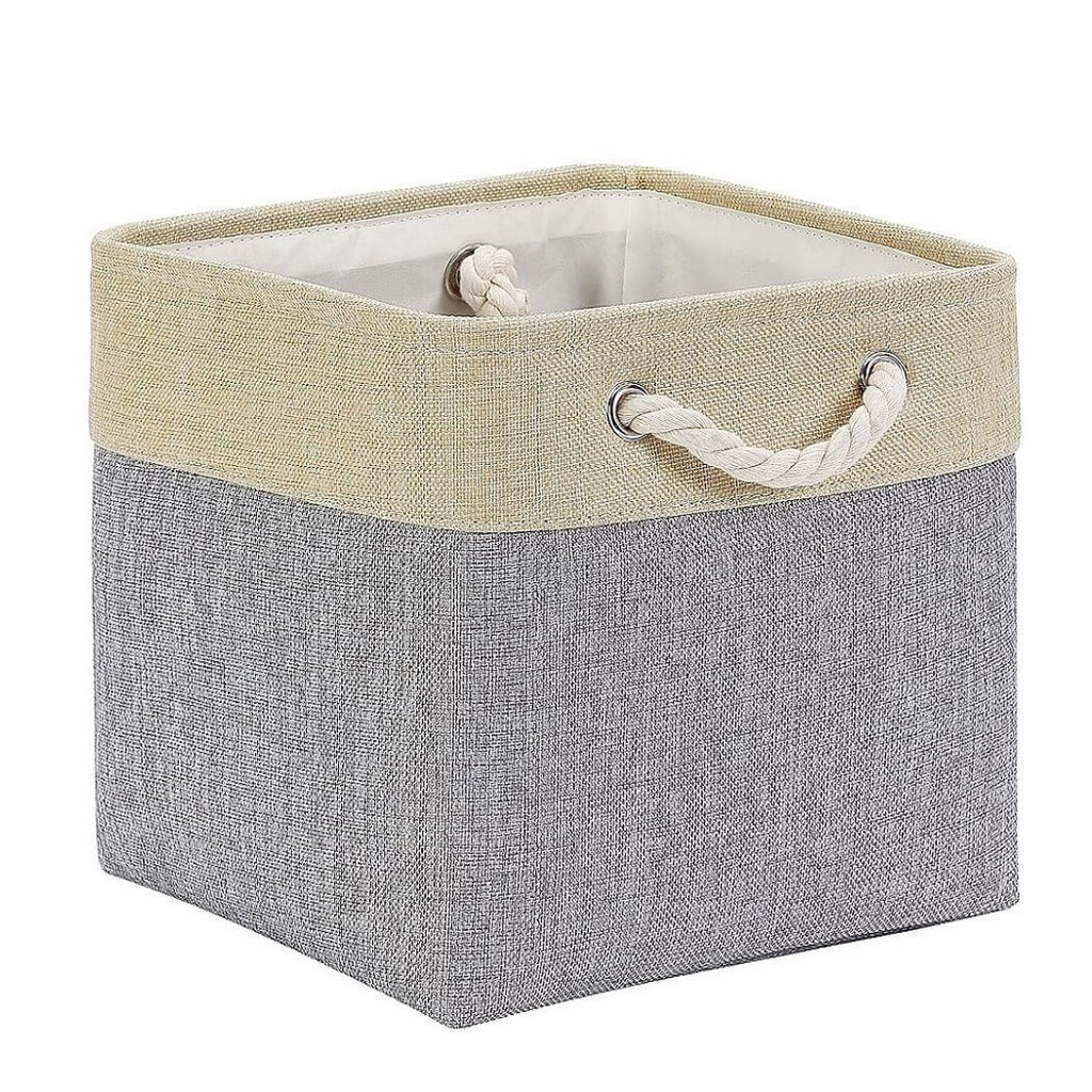 Fabric Storage Baskets | Set of 3 | 30cm Cube