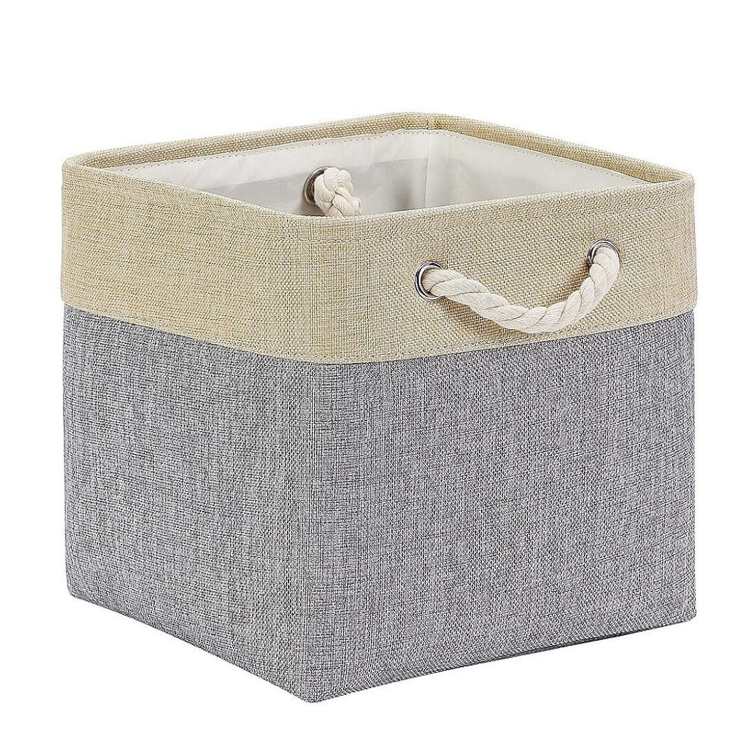 Fabric Storage Baskets | Set of 3 | 30cm Cube