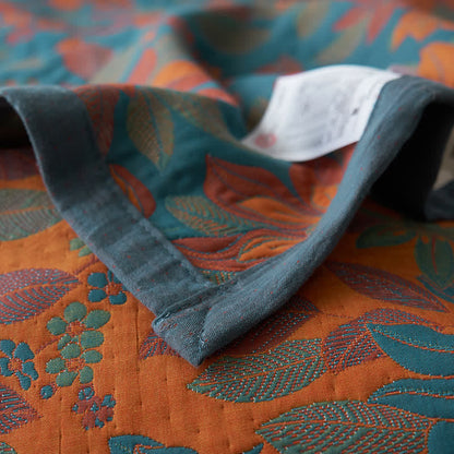 Floral Quilt | 100% Organic Cotton | Full, Queen, King Sizes