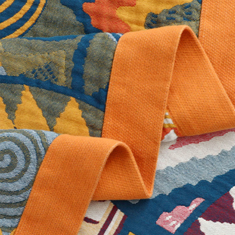 Nordic Throw Blanket | Reversible Cotton | Multiple Sizes