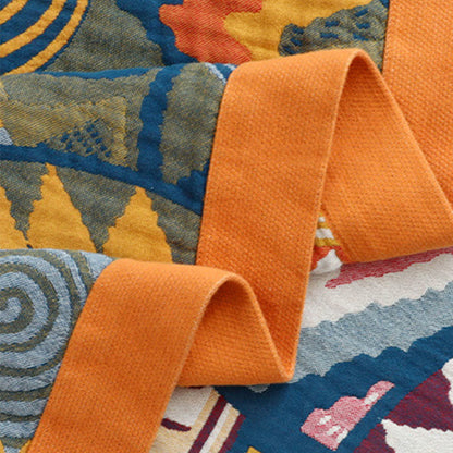 Nordic Throw Blanket | Reversible Cotton | Multiple Sizes