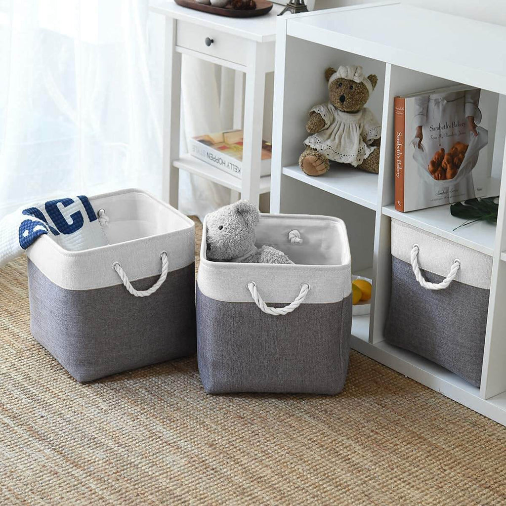 Canvas Storage Box | Durable EVA | Soft Rope Handles