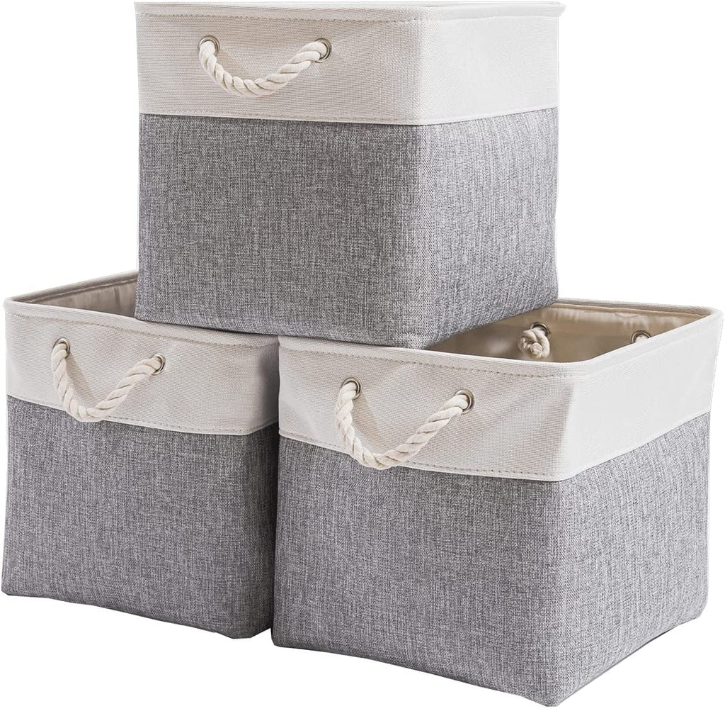 Canvas Storage Box | Durable EVA | Soft Rope Handles