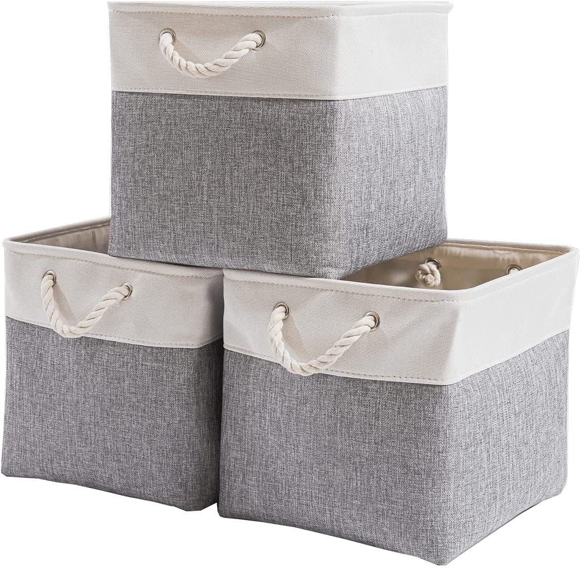 Canvas Storage Box | Durable EVA | Soft Rope Handles