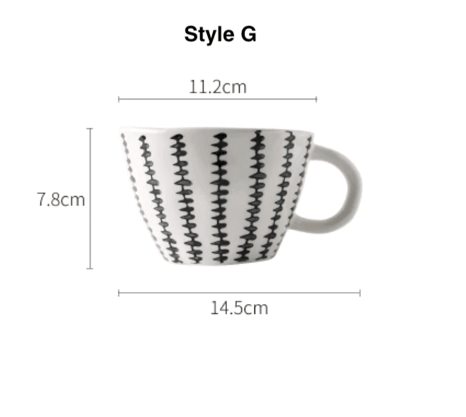 Ceramic Mug | Hand Painted | 330ml