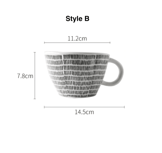 Ceramic Mug | Hand Painted | 330ml