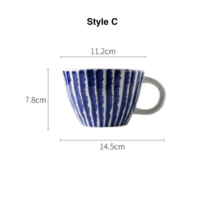 Ceramic Mug | Hand Painted | 330ml