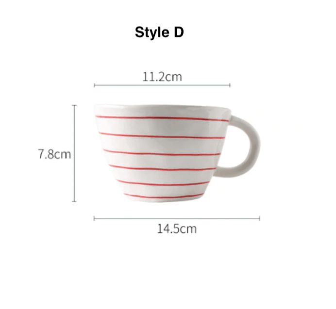 Ceramic Mug | Hand Painted | 330ml