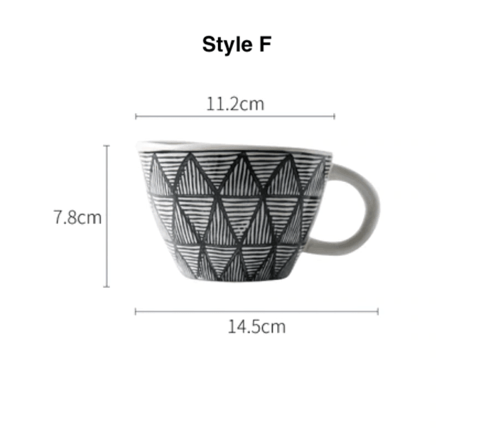Ceramic Mug | Hand Painted | 330ml