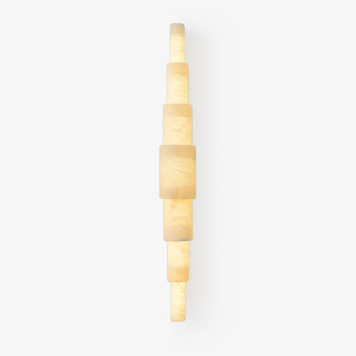 Alba Wall Sconce | Alabaster | White