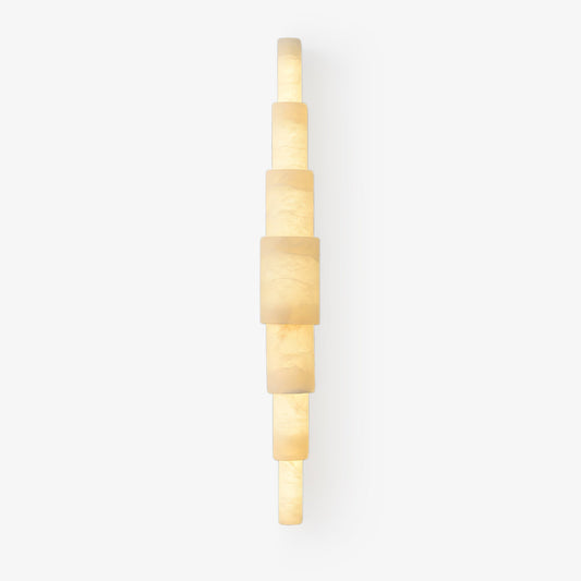 Alba Wall Sconce | Alabaster | White