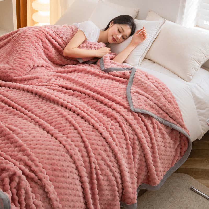 Reversible Velvet Blanket | Premium Polyester | Full & Queen Sizes