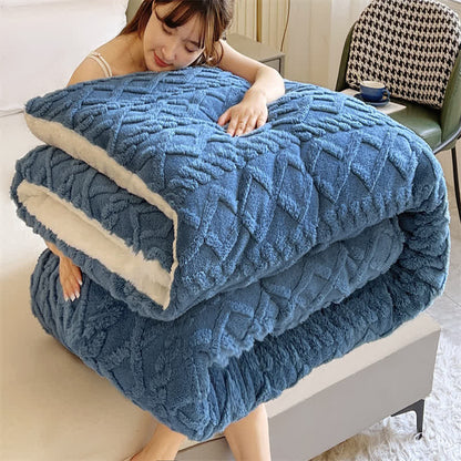 Fluffy Blanket | Double Velvet | Queen Size