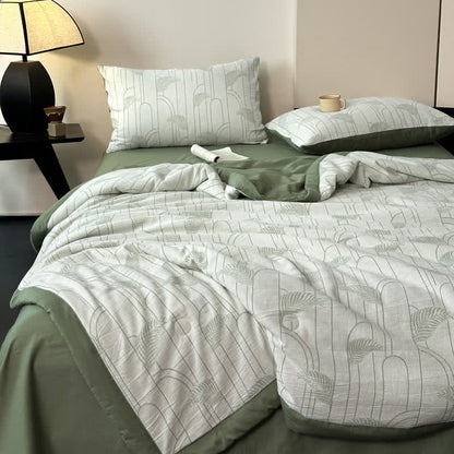 Cotton Gauze Bedding Set | Lightweight & Eco-Friendly | Full/Queen Options