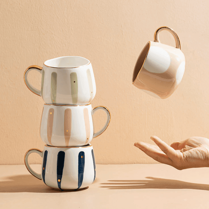 Ceramic Mug | Nordic Design | 370ml