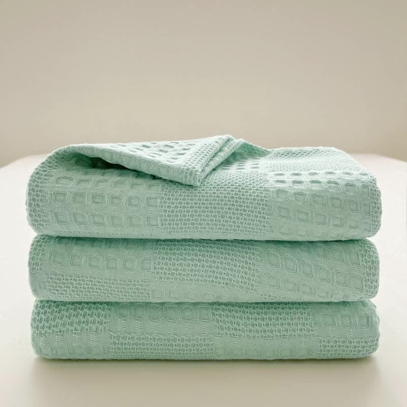 Pure Cotton Waffle Quilt | 100% Organic Cotton | Full/Queen Size