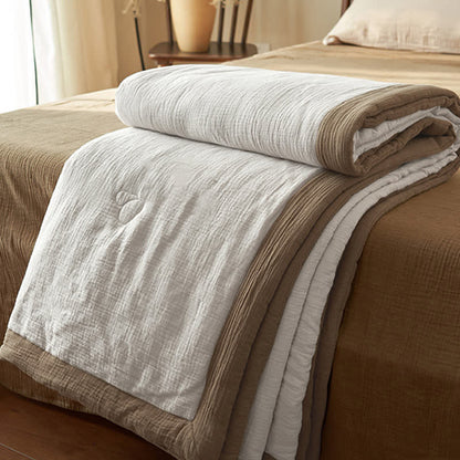 Double Layer Gauze Bedding Set | 100% Organic Cotton | Full & Queen Sizes