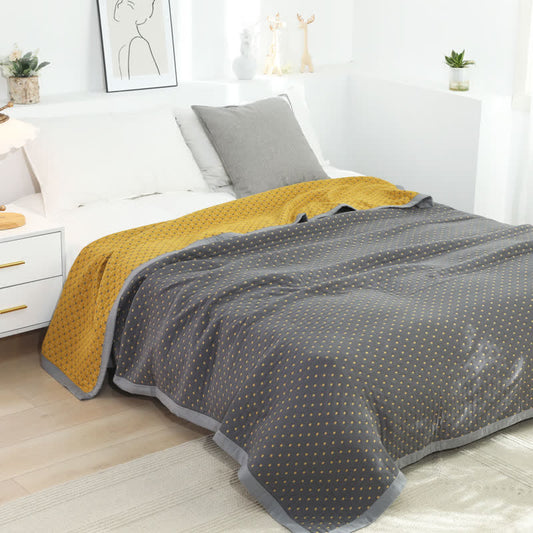 Reversible Cotton Quilt | 100% Organic Cotton | Full/Queen/King Sizes