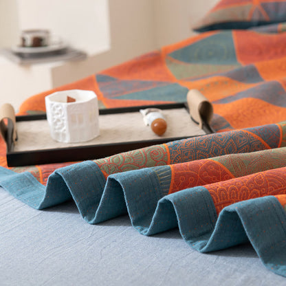 Reversible Quilt | 100% Organic Cotton | Full/Queen/King Sizes