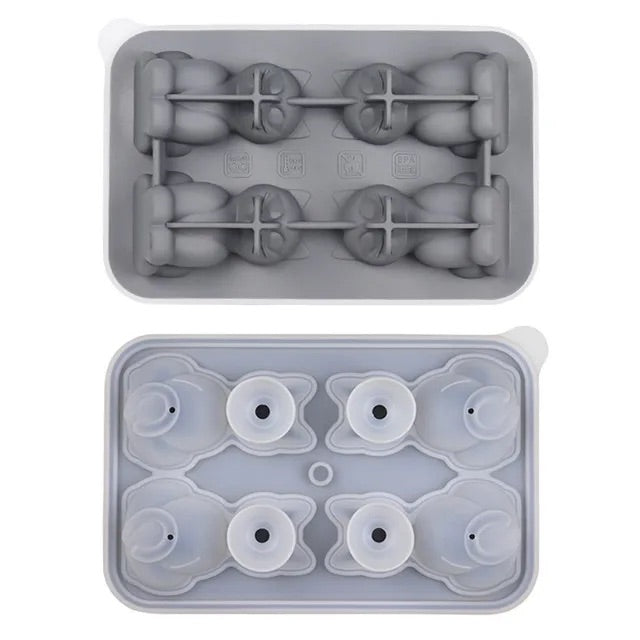 Cat Ice Cube Mold | Silicone | Cat Shape