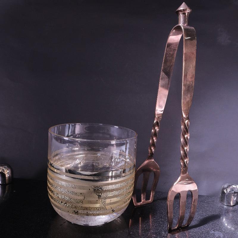 Premium Steel Ice Tongs | Heavy-Duty Construction | 20.5cm