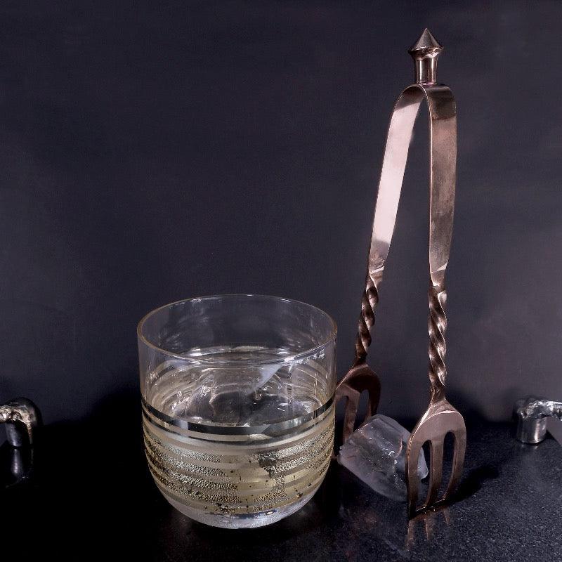 Premium Steel Ice Tongs | Heavy-Duty Construction | 20.5cm