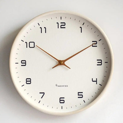 Horloge Murale | Bois Naturel | Design Scandinave