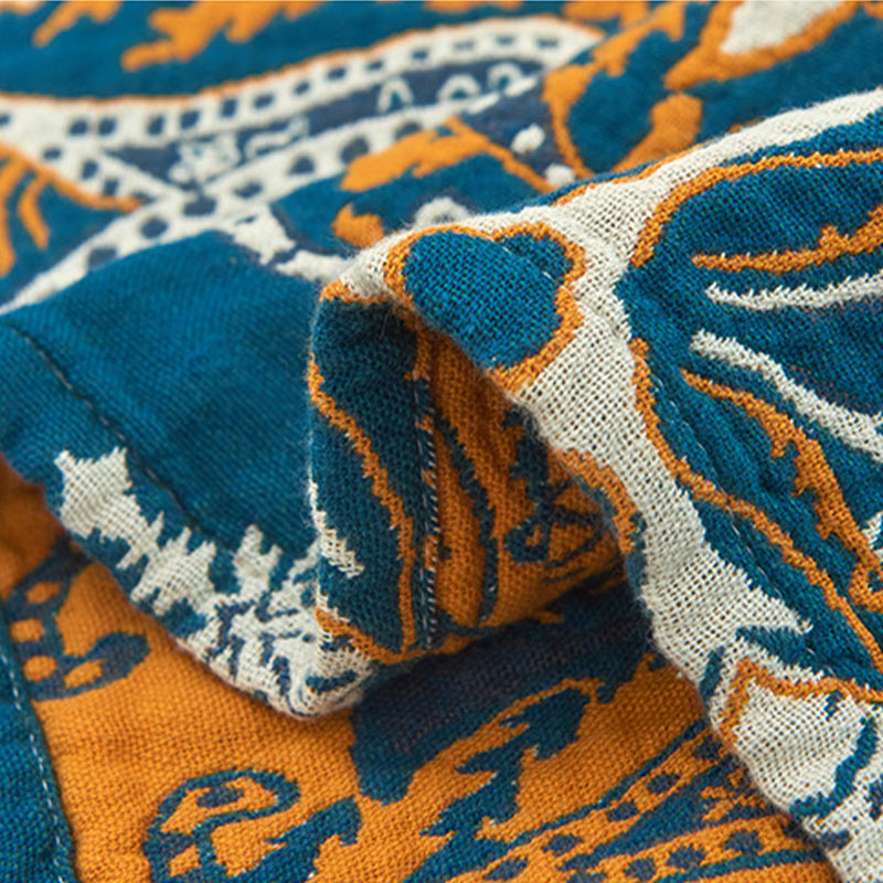 Bohemian Cotton Pillow Towel | 100% Pure Cotton | Set of 2
