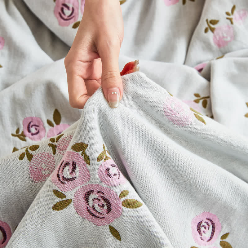 Cotton Gauze Quilt Set | 100% Organic Cotton | Full/Queen Size