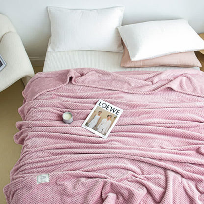 Lightweight Throw Blanket | Soft Polyester | Full Size 71"x79"