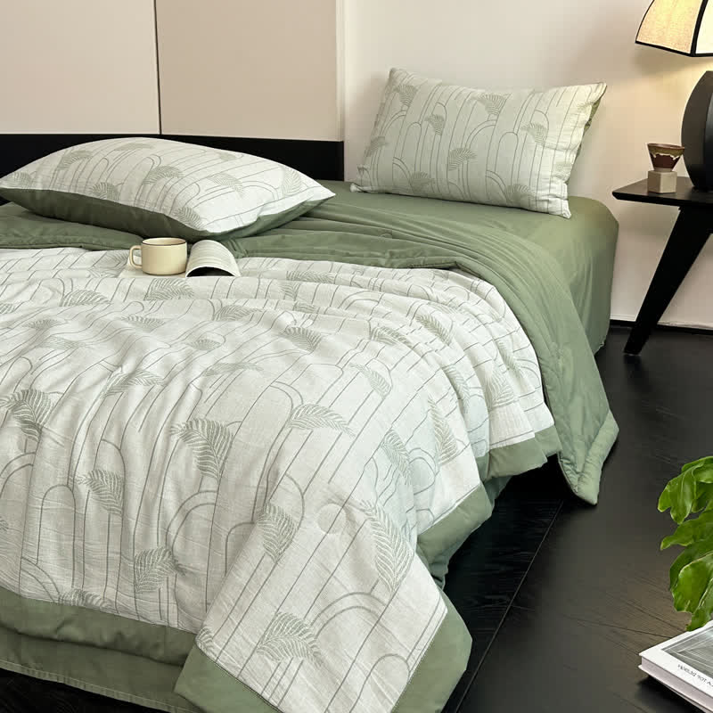 Cotton Gauze Bedding Set | Lightweight & Eco-Friendly | Full/Queen Options