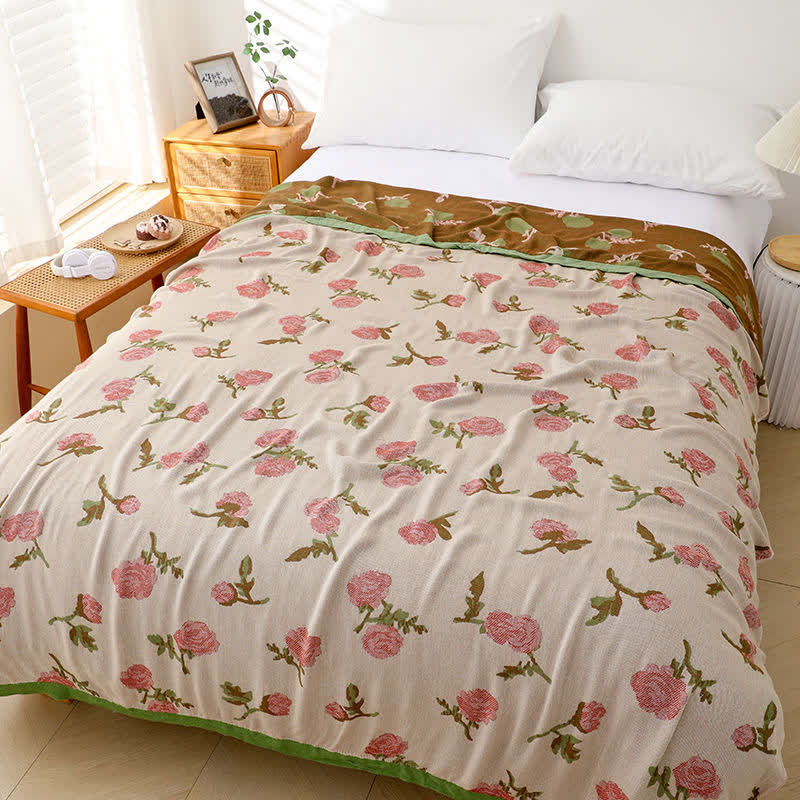 Bamboo Fiber Summer Blanket | Silky Soft | Full Size