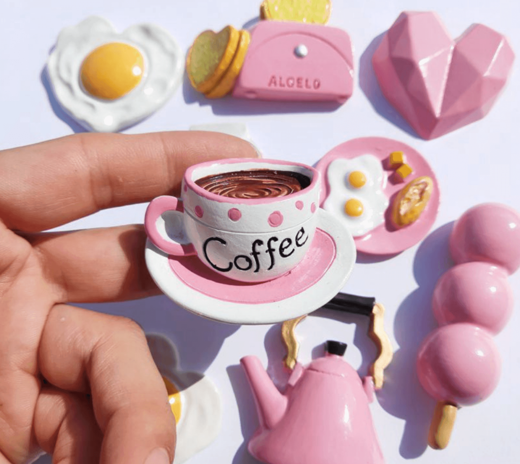 Fridge Magnets | Resin | 3D Creative