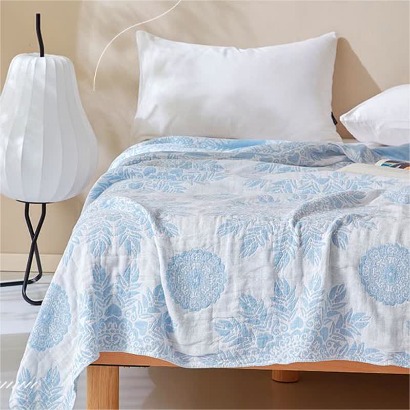 Floral Quilt | 100% Organic Cotton | Full & Queen Sizes