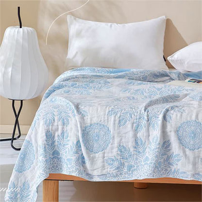 Floral Quilt | 100% Organic Cotton | Full & Queen Sizes
