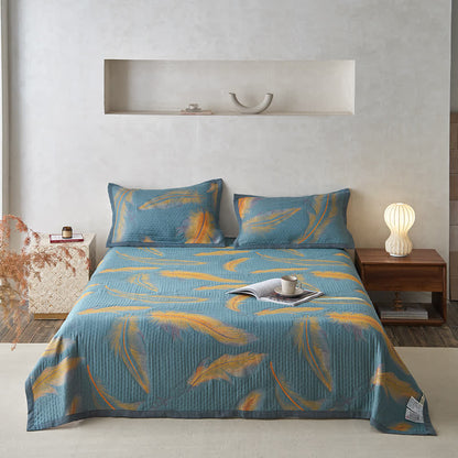 Luxurious Cotton Gauze Quilt Set | 100% Organic Cotton | Full/Queen/King Options