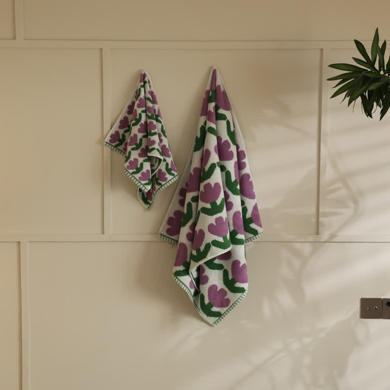 Tulip Bath Towel | Combed Cotton | 3 Sizes Available