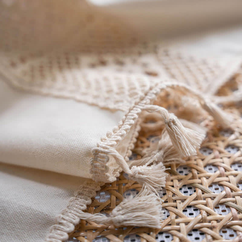 Light Filtering Curtain | Cotton Linen | Beige
