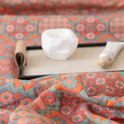 Floral Reversible Quilt | 100% Organic Cotton | Full/Queen/King Sizes